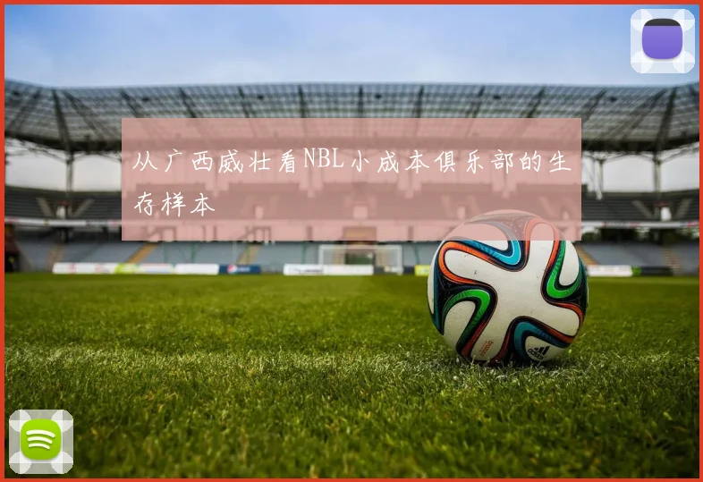 从广西威壮看NBL小成本俱乐部的生存样本