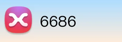 6686 Logo